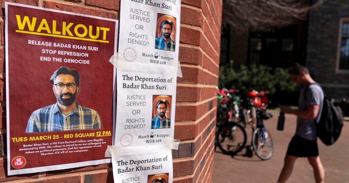 Georgetown scholar released from ICE detention says they treated him like a ‘subhuman’