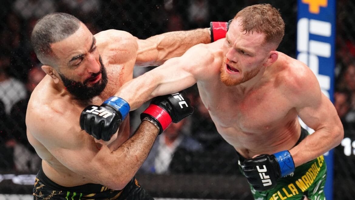 Della Maddalena wins Muhammad's belt in slugfest