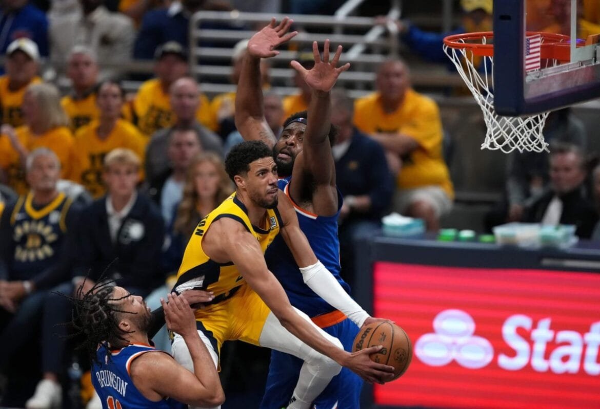 Pacers’ Tyrese Haliburton dazzles with Game 4 triple-double in dad’s return to arena