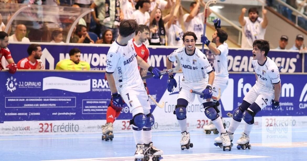 Hóquei em patins: Óquei Barcelos-Benfica AO VIVO