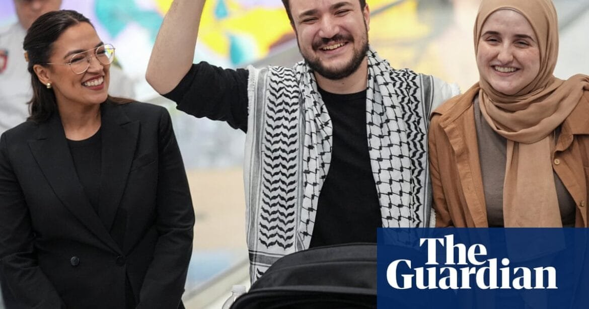 Mahmoud Khalil reunites with family after more than 100 days in Ice detention