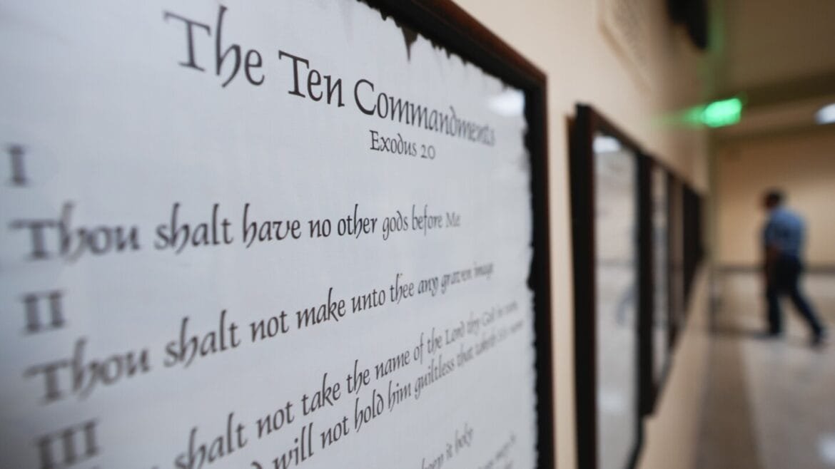 Court blocks Louisiana law requiring schools to post Ten Commandments in classrooms