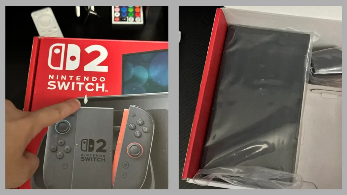 Compradores da Nintendo Switch 2 estão a relatar ecrãs estragados... por causa das faturas