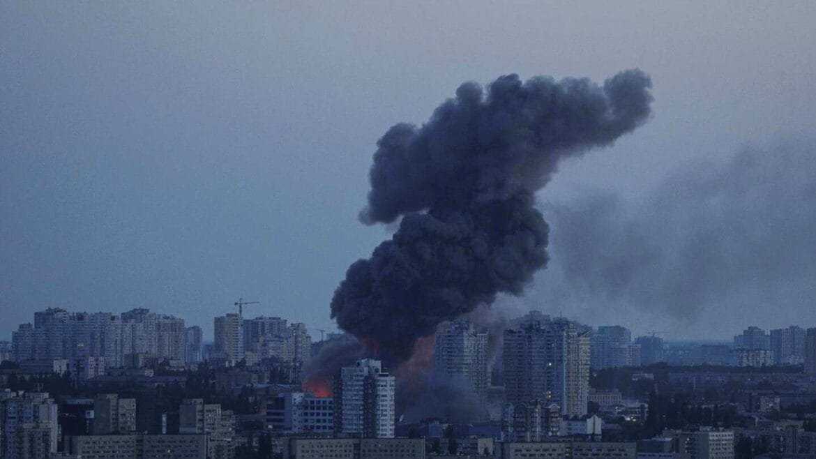 Russian missile and drone attack across Ukraine wounds at least 3 and causes damage